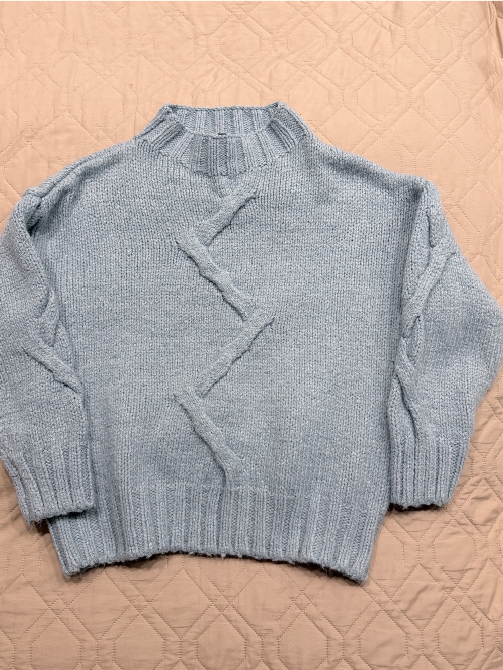 Charlotte Russe Knit Shorts in Blue XS